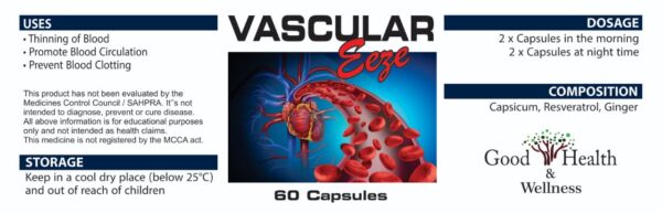 A healthy and natural alternative for blood thinning and preventing blood clotting can be a wise decision. Holistic options for maintaining your health.60 capsules in the container.