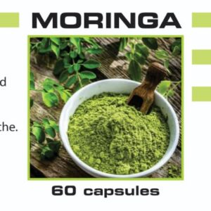 Moringa, often referred to as the "miracle tree," is renowned for its nutritional and medicinal properties. It has a list of health beneficials for you.Comes in a container with 60 capsules.